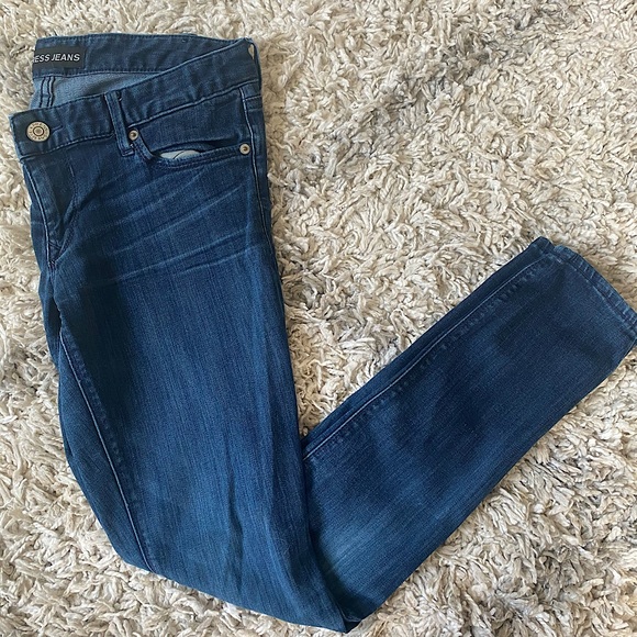 Express Low Rise Skinny Jeans